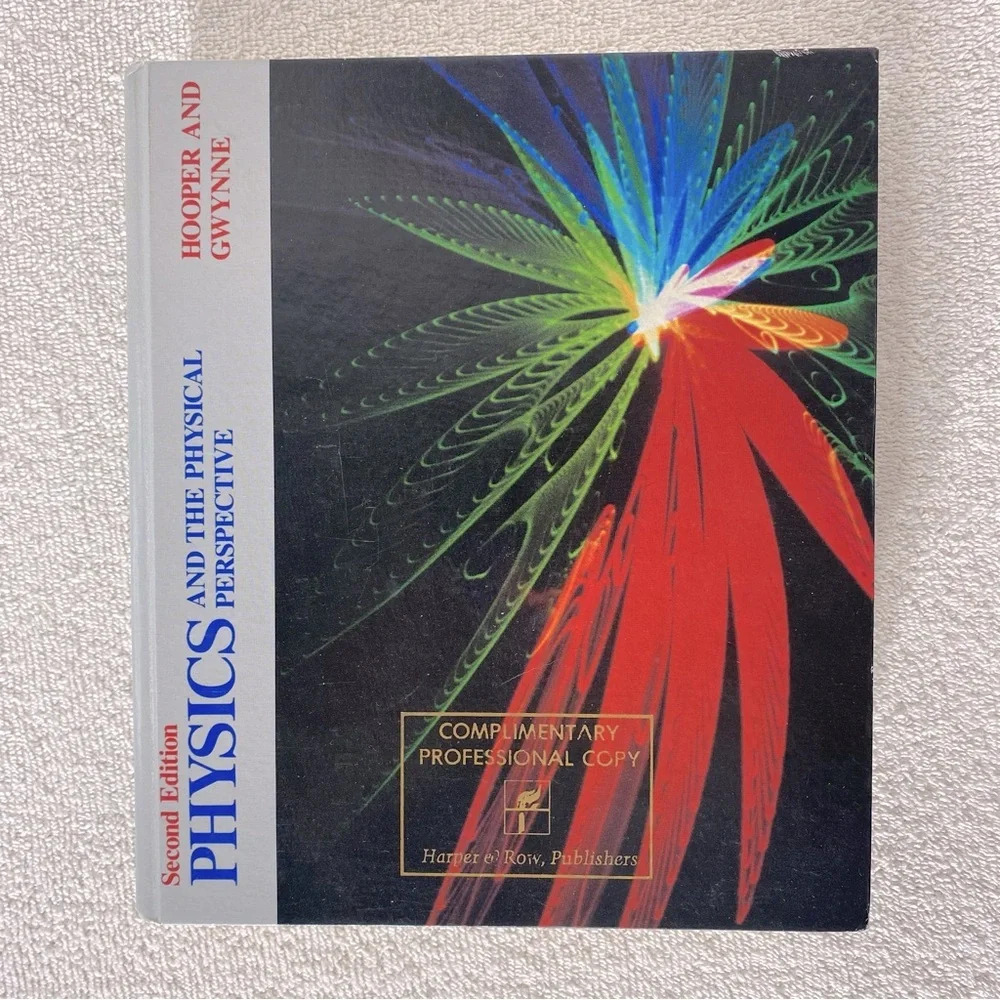 Vintage Physics And The Physical Perspective Second Edition Hard Cover Text Book